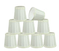 Off White Chandelier Lamp Shade Set 9 Pack F48616