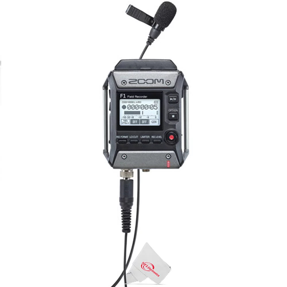 2-Input 2-Track Portable Digital Multitrack Field Recorder + Lavalier Microphone G67134