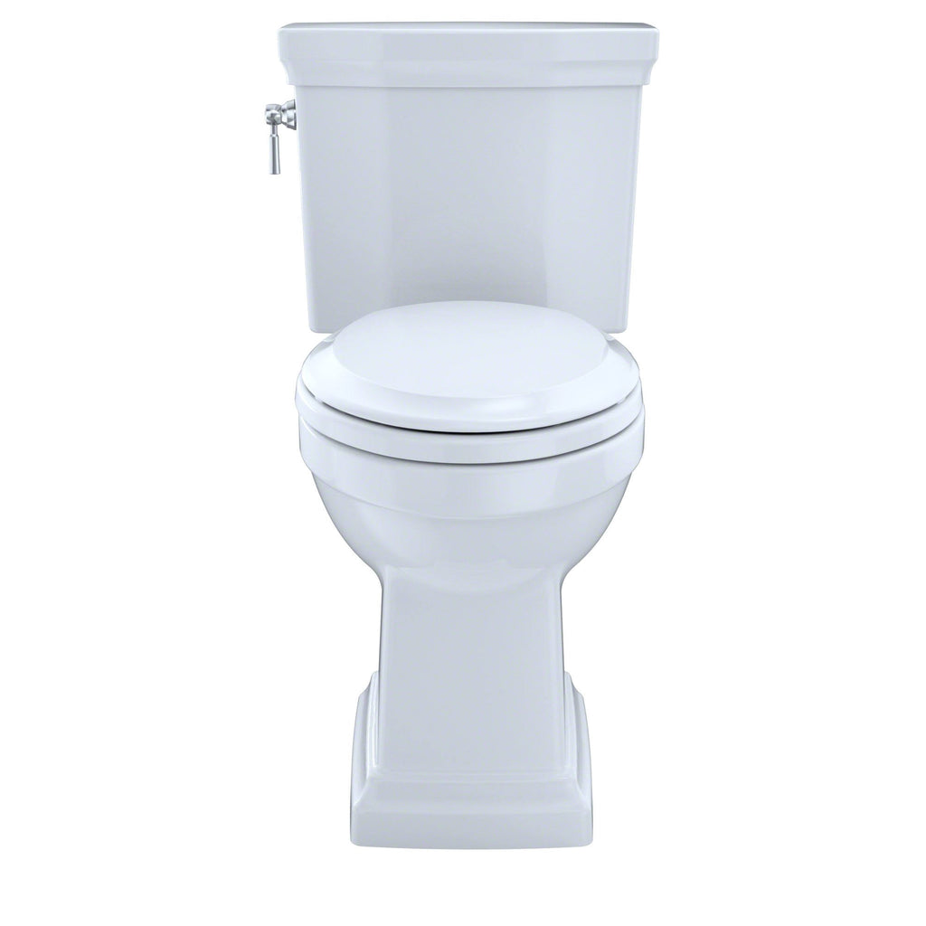 Cotton White Elongated Two-Piece Toilet D594350