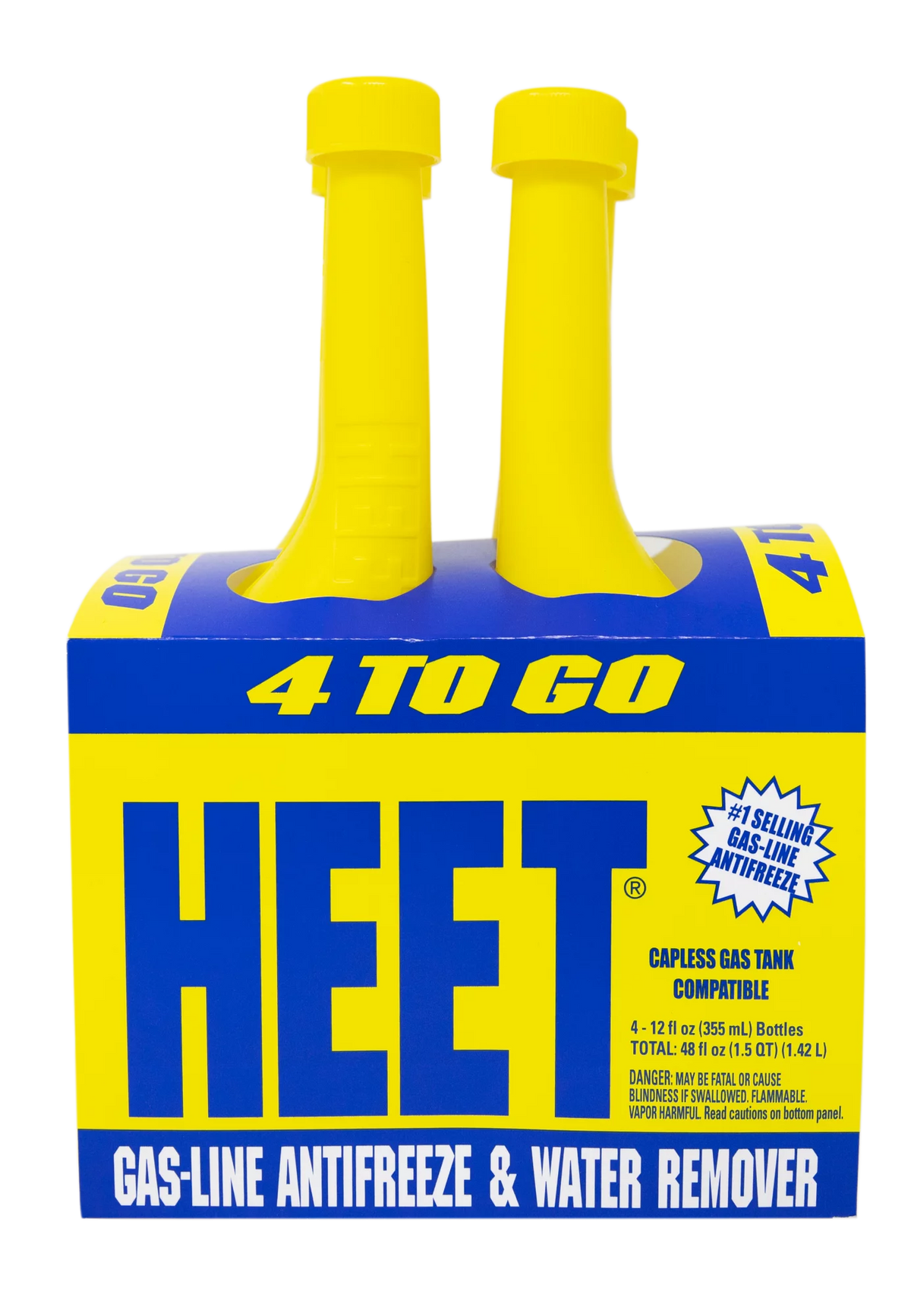 Gas-Line Antifreeze & Water Remover Pack of 4 D91000