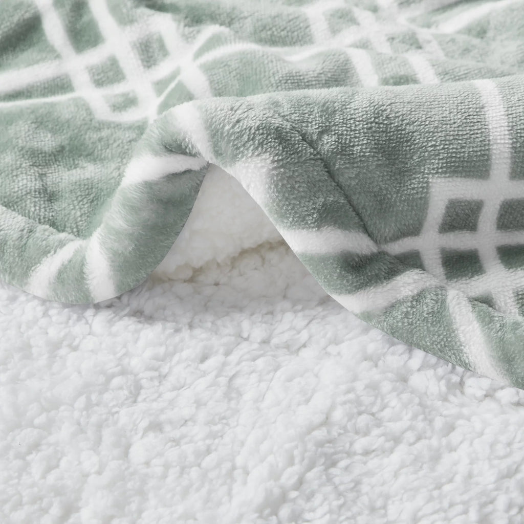 Ultra Soft Plush Electric Heated Throw Blanket 50"x 60" Z208363