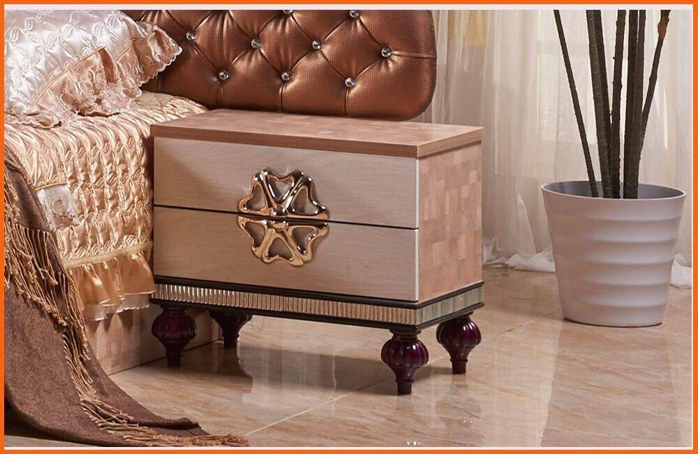 King Size Bed Dresser Nightstand Wardrobe Z72588