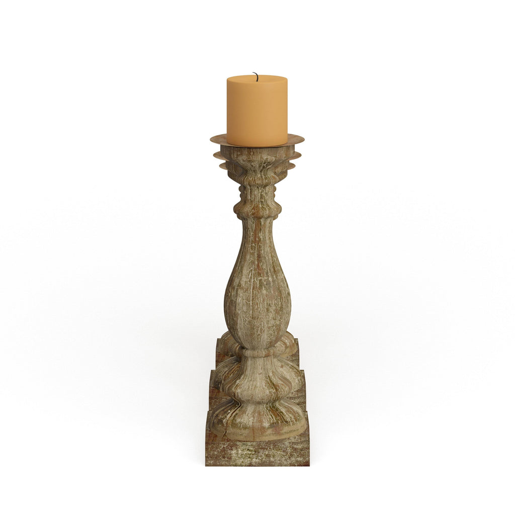 Brown Fir Candle Holder (Set of 3) B3825