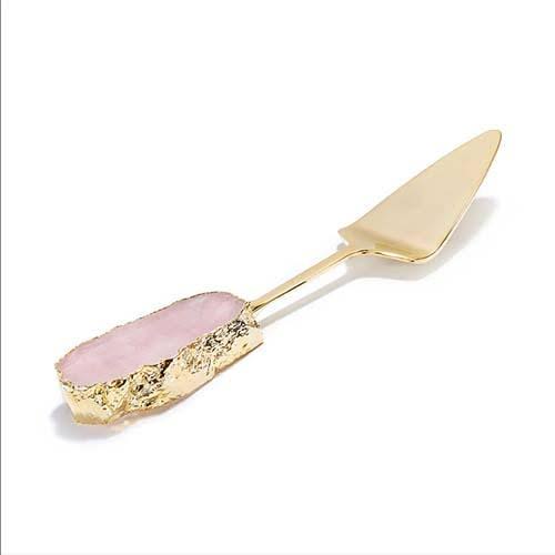 Cake Server Crystal u0026 Silver X95446