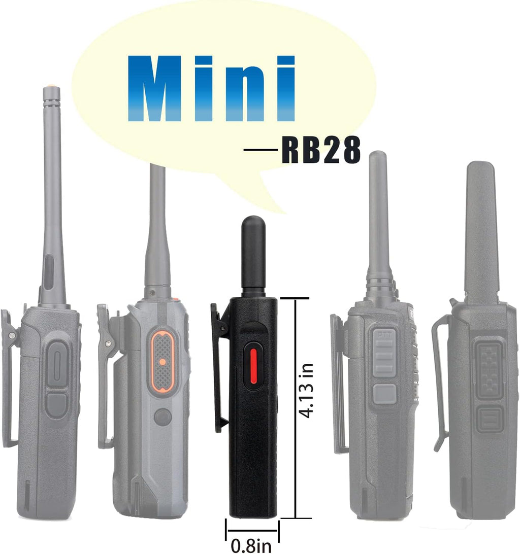 4 Pack Rechargeable Two Way Radio with Screen O7310