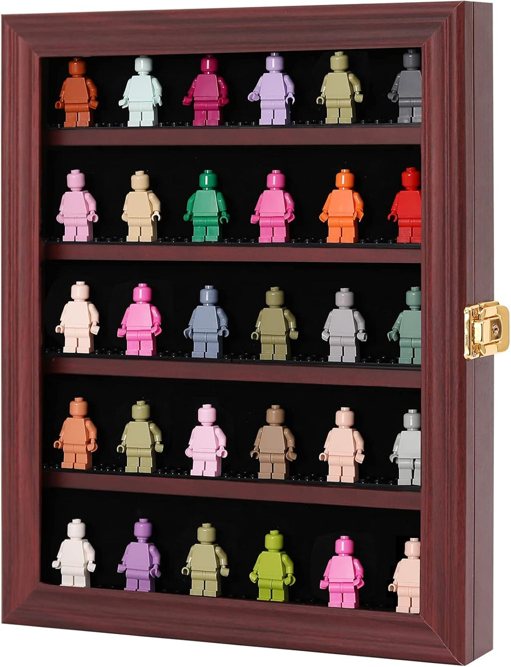 Black Wall Mount Display Case for Collectibles, Pack of 2 A4336