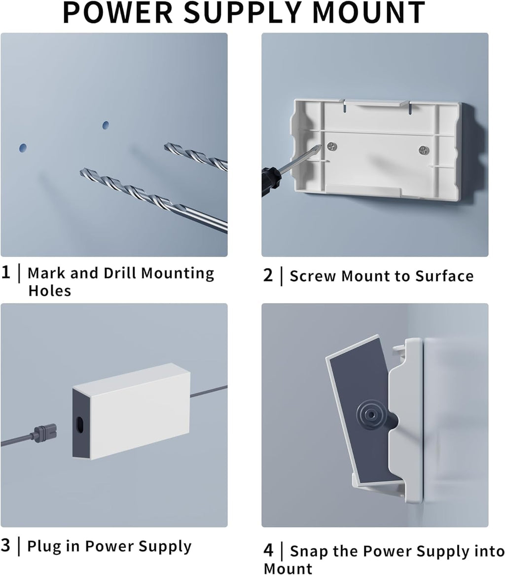 Starlink V3 Mount, Gen 3 Router and Gen 3 Power Supply Mounting Kit V390