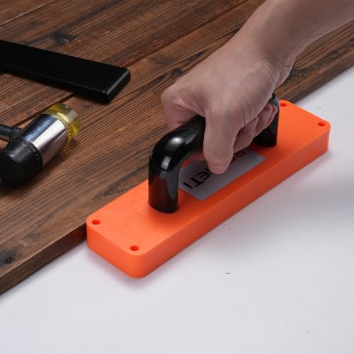 44-Piece Laminate Wood Flooring Installation Kit with Tapping Block, Pull Bar, Mallet, Contour Gauge and 40 Spacers C928163