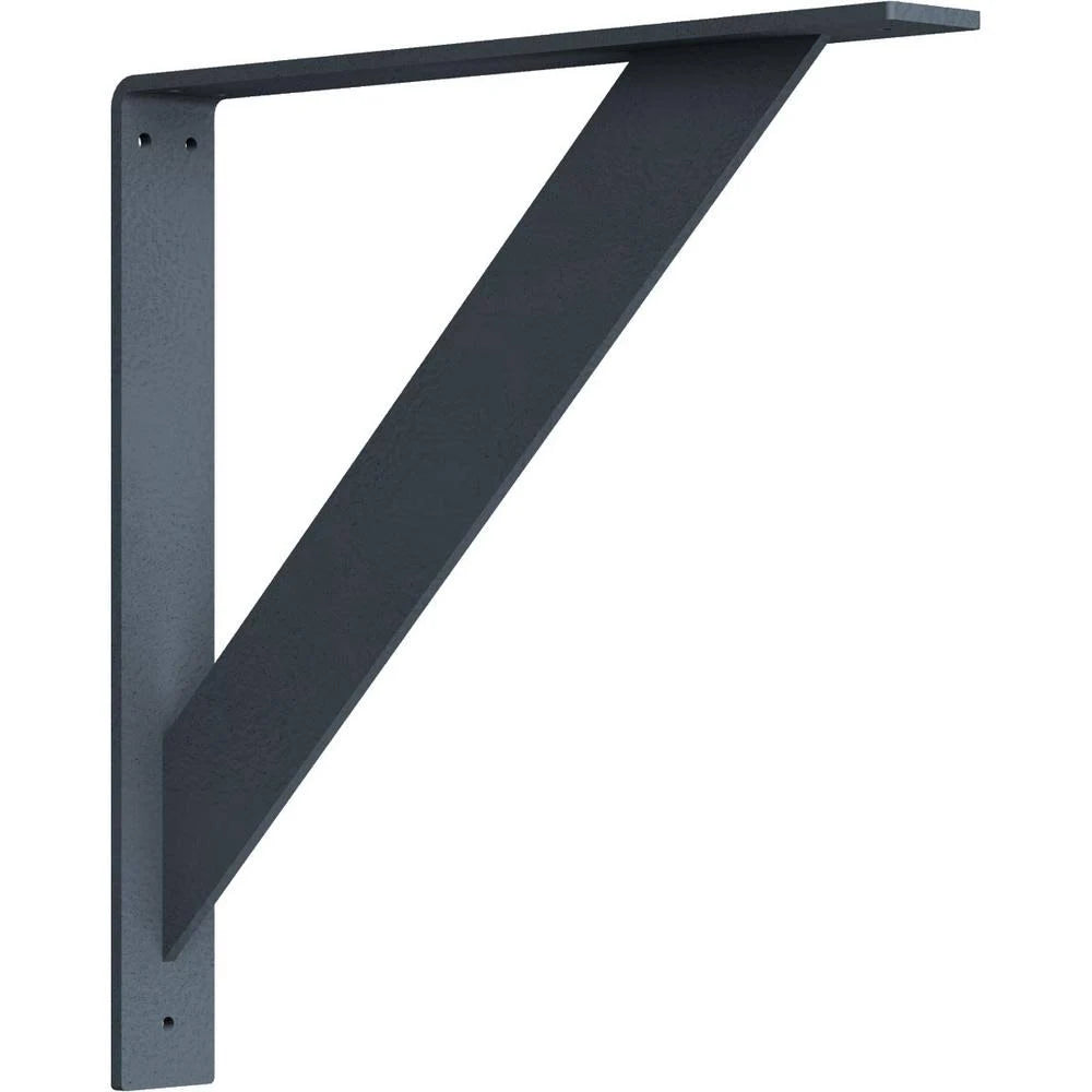 Steel Hammered Gray Bracket F65266