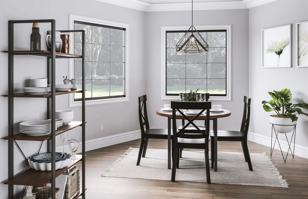 Black Dining Chair Pair Z56002