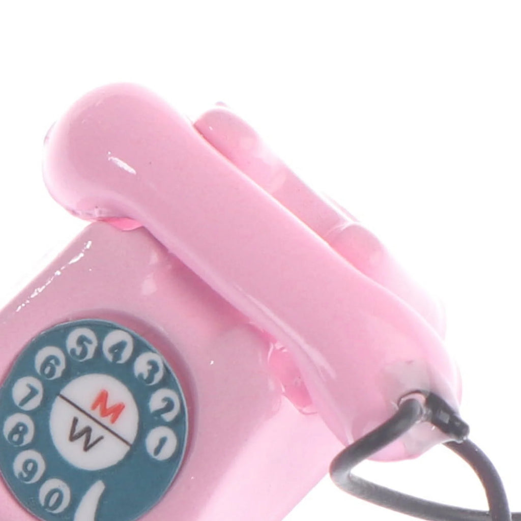 Retro Dollhouse Miniature Telephone Kids Toys G190
