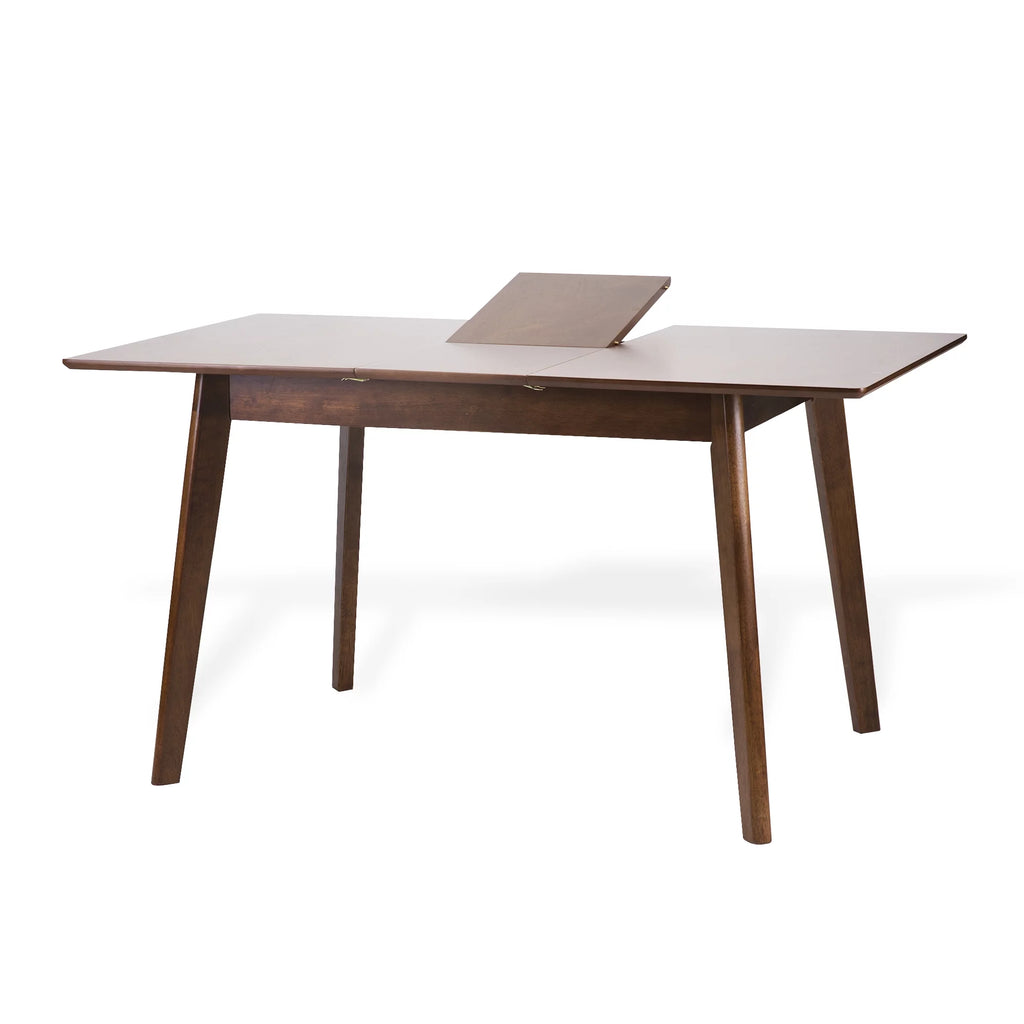Solid Wood Dining Room Set of 6 with Extendable Table E225314