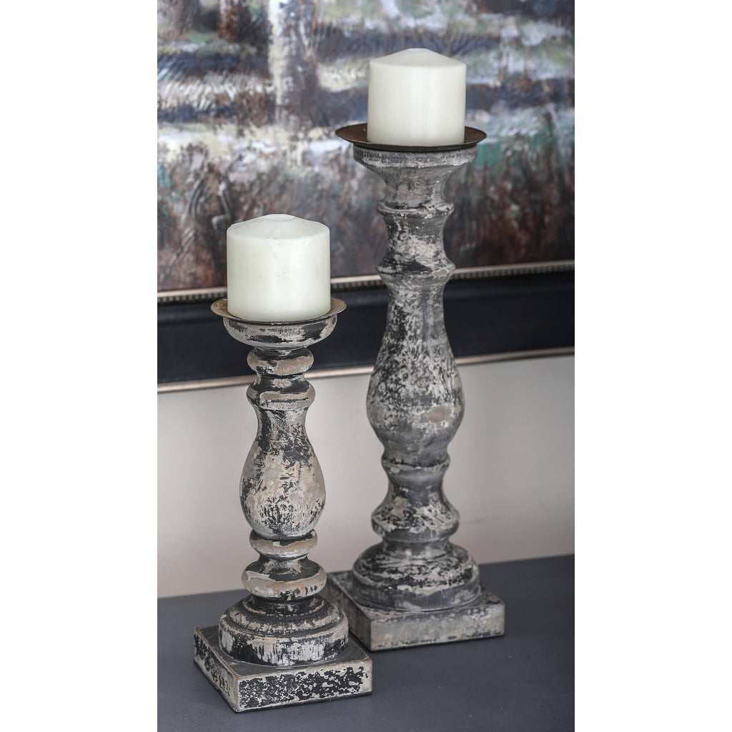 Brown Fir Candle Holder (Set of 3) B3825