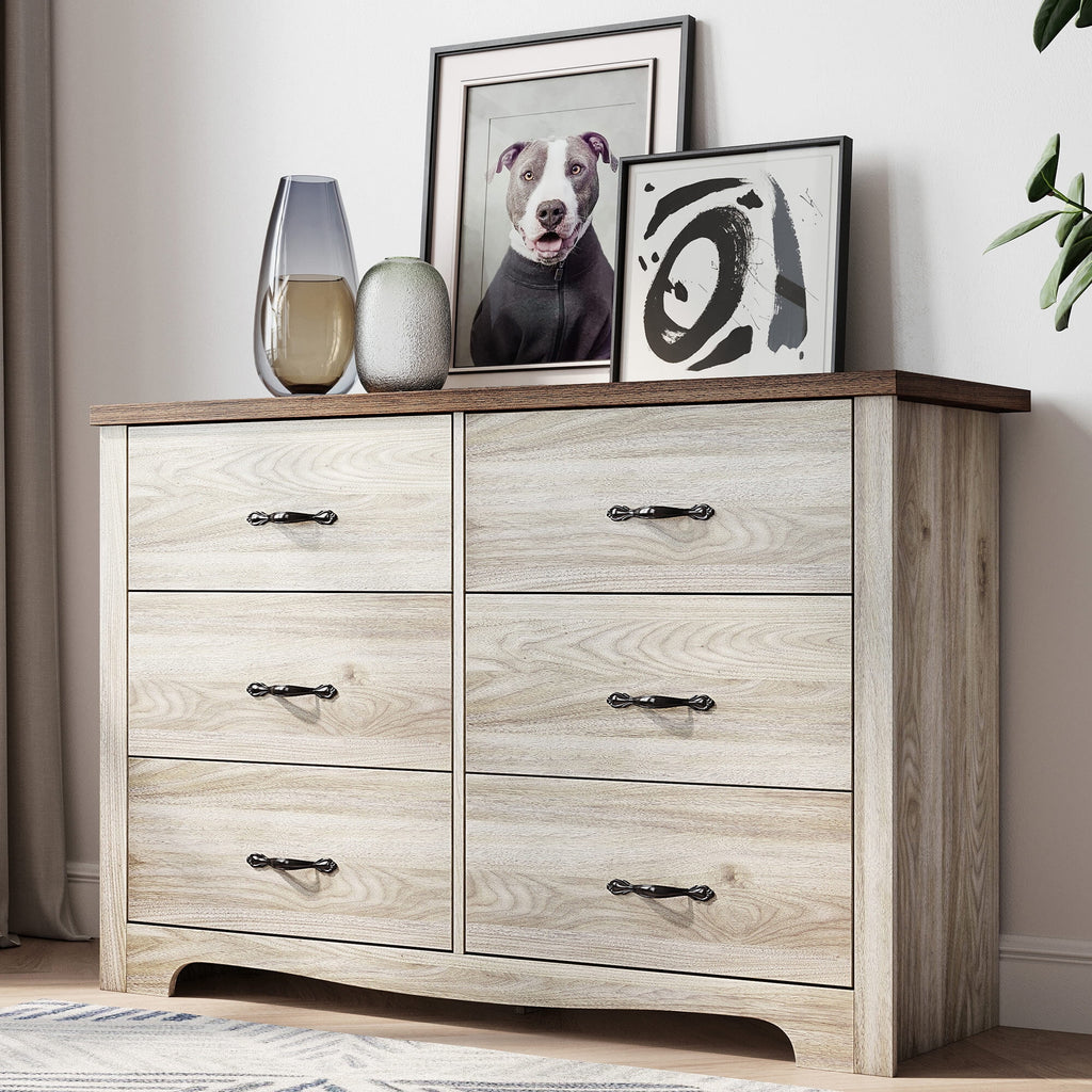 Black 5 Drawer Dresser F342