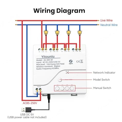Wireless Smart Switch Relay Module D377966