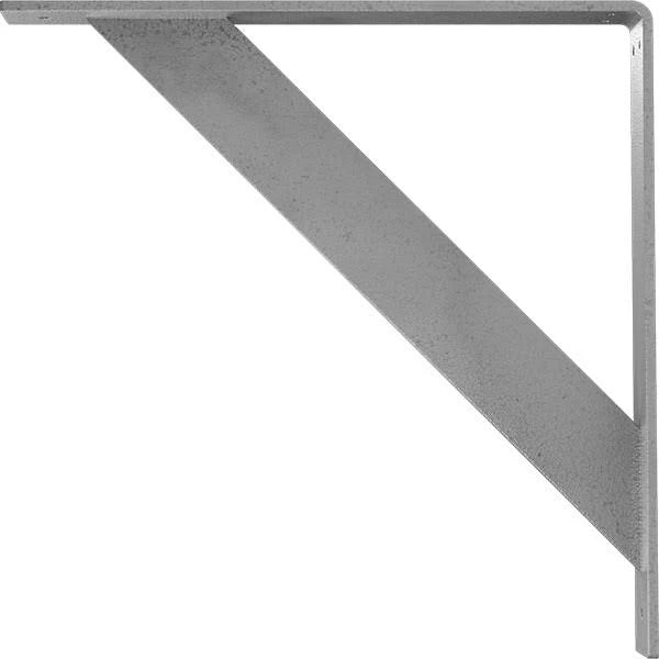 Steel Hammered Gray Bracket F65266