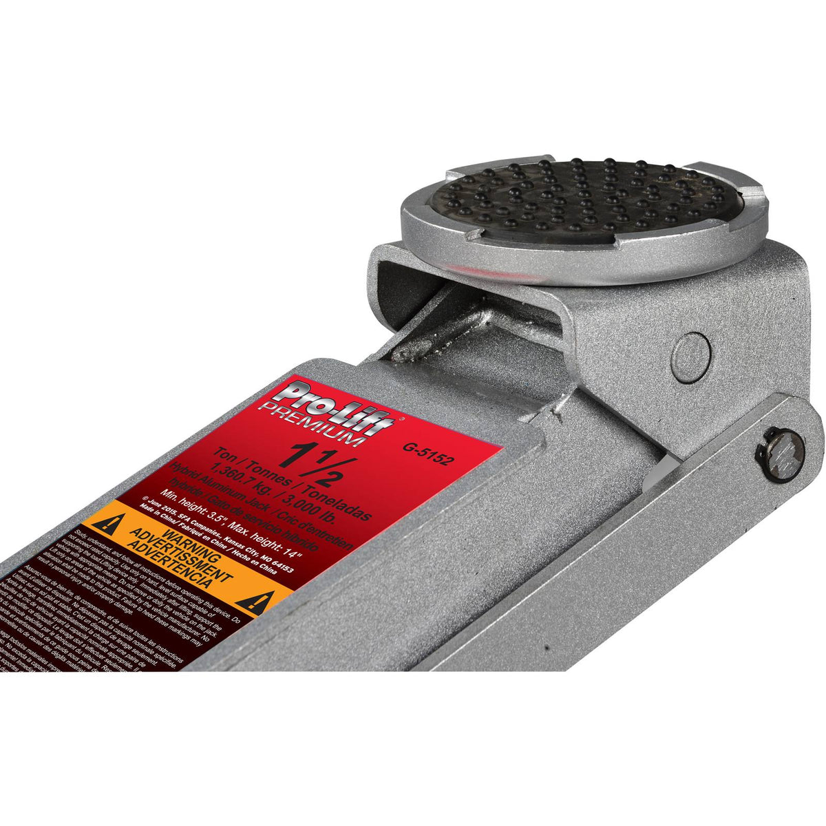 1-1/2 Tons Hybrid Garage Jack F719