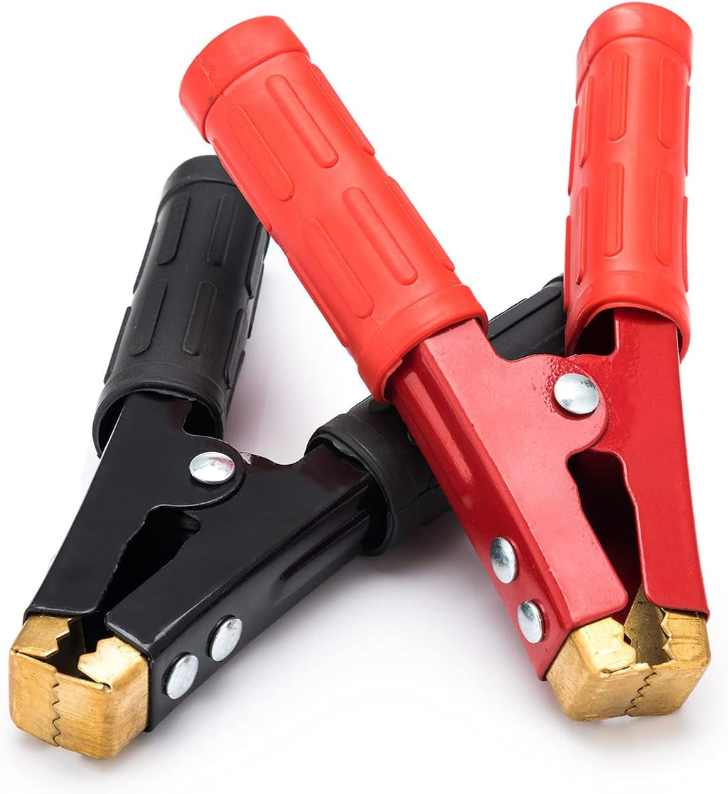 Heavy Duty Pure Copper Jumper Cables Car Battery Charger Clamps (2 PCS) O434943