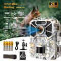 30MP 2K Infrared Night Vision Waterproof Trail Camera with 120° Wide Angle Lens M7029