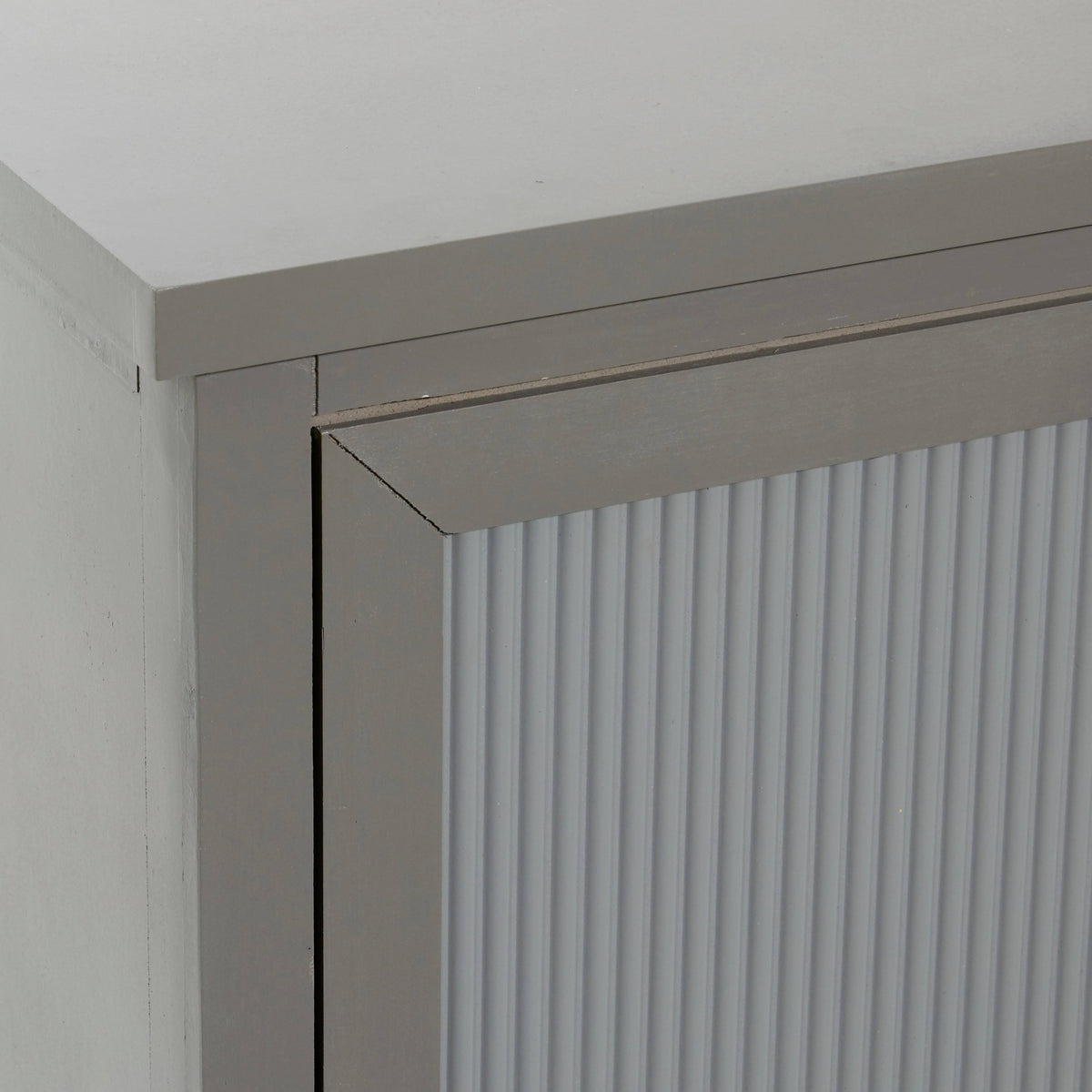 Grey Wood Cabinet O469031