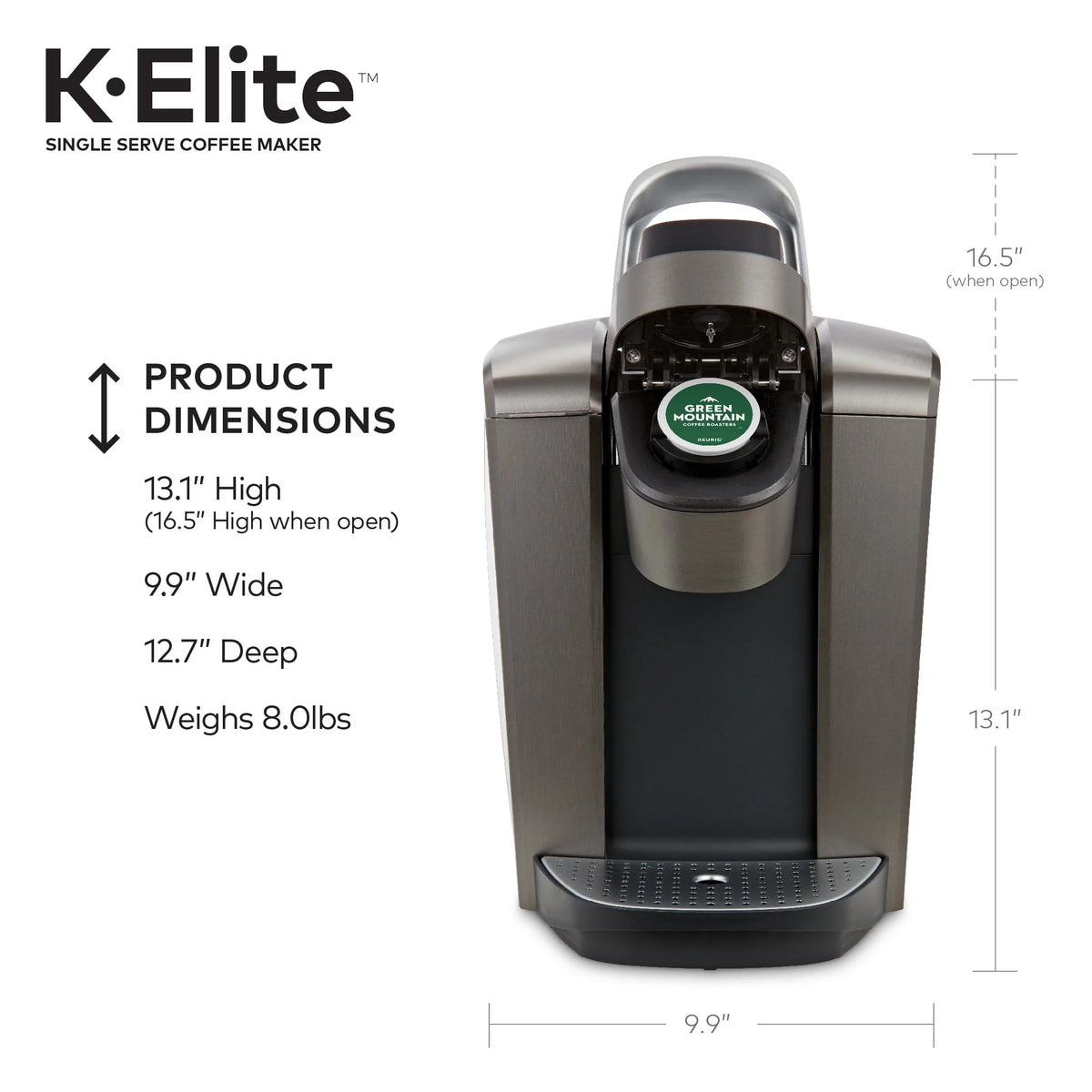 Single-Serve K-Cup Pod Coffee Maker I60340
