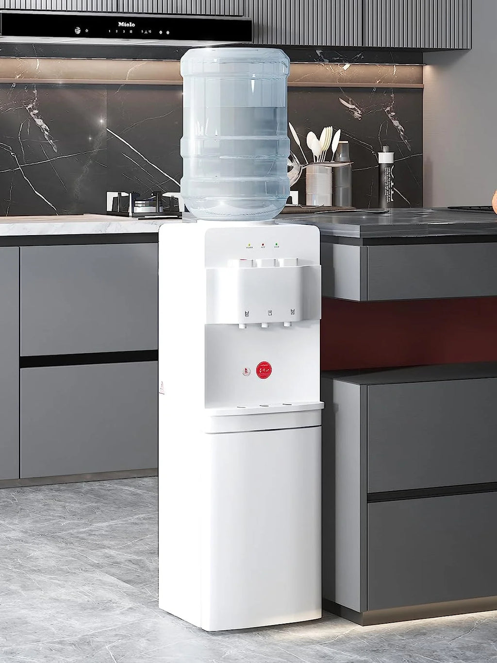Top Loading Hot & Cold Water Cooler Dispenser White Q562