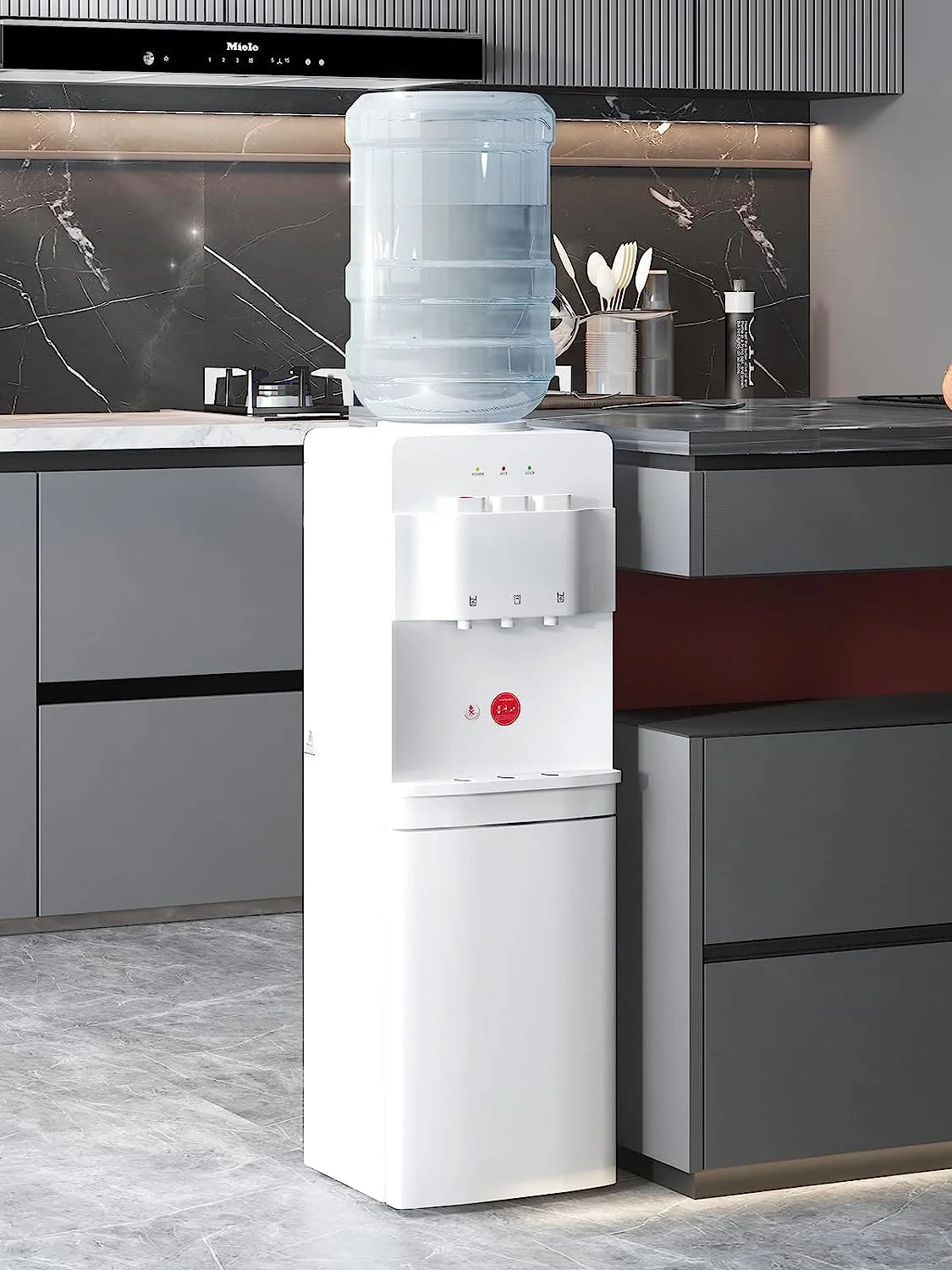 Top Loading Hot & Cold Water Cooler Dispenser White Q562