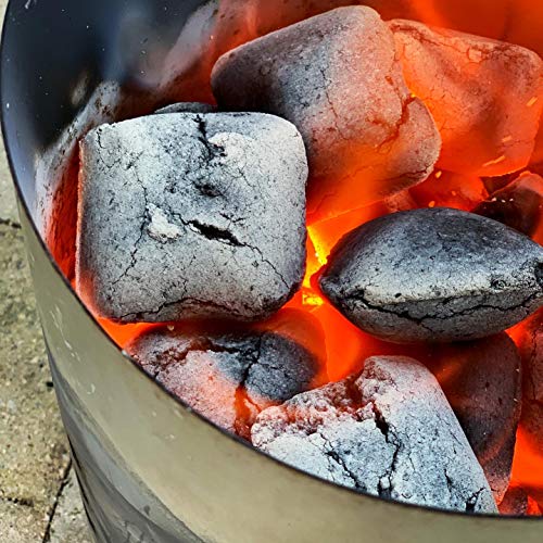 All Natural Hardwood Charcoal Briquets, 10 Pound 4 Pack V77829