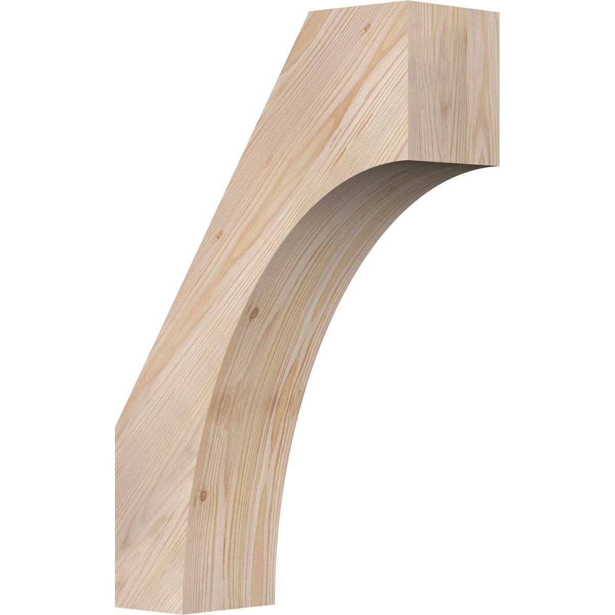 5 1/2x22W x 16x22D x 24x22H Douglas Fir Brace R69483