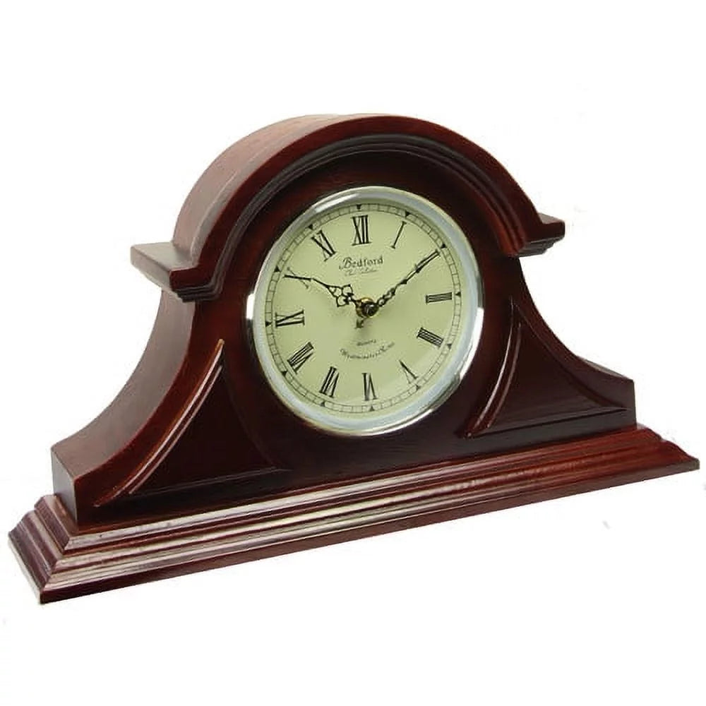 Redwood Mantel Clock with Chimes P34447