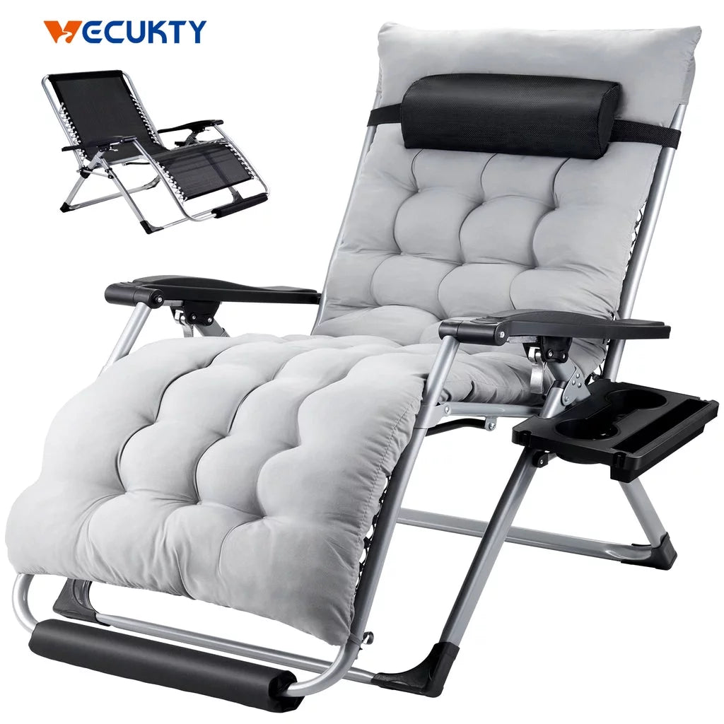 Oversized Zero Gravity Chair Black U1742