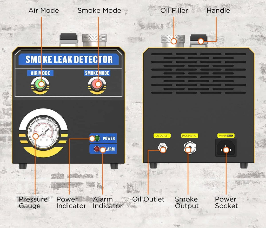 EVAP Smoke Leak Detector for 12V Vehicles H278