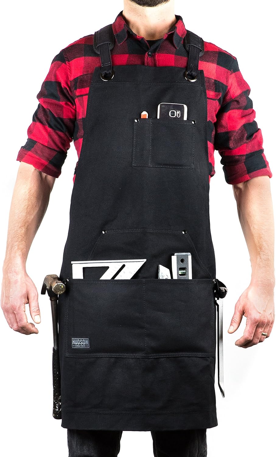 Waxed Canvas Apron Brown Pack of 2 T7318