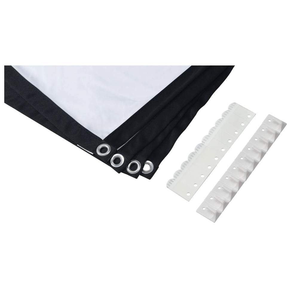 White Indoor/Outdoor Folding Projector Screen E875208
