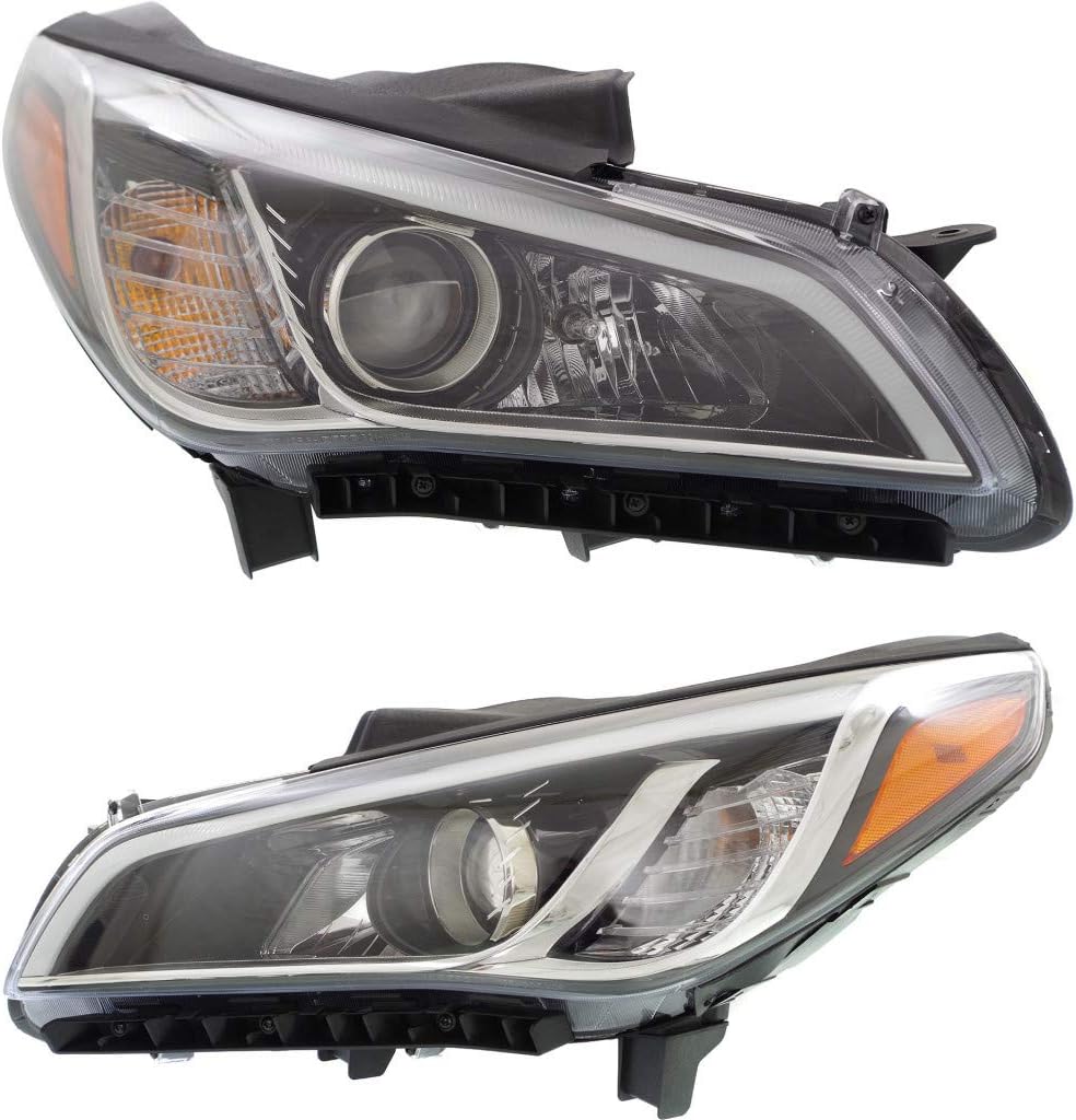Halogen Headlight Driver and Passenger Side Bulbs Included O549125