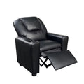 Black PU Leather Kids Recliner Chair R85199