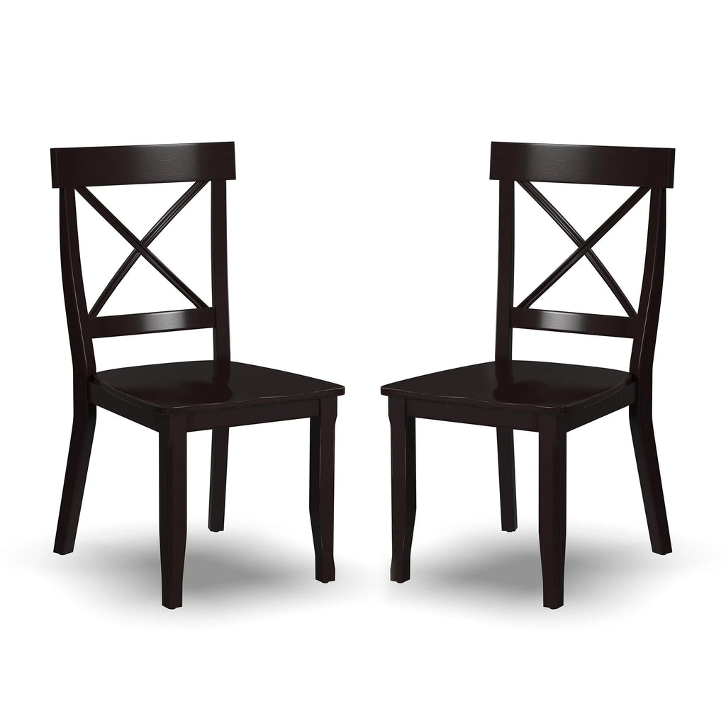 Black Dining Chair Pair Z56002