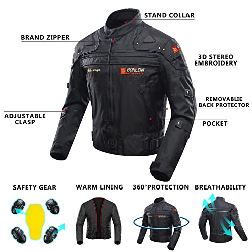 Motorcycle Jacket Windproof Armor L8783