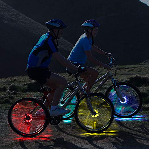 Rechargeable LED Bike Wheel Hub Lights L54030