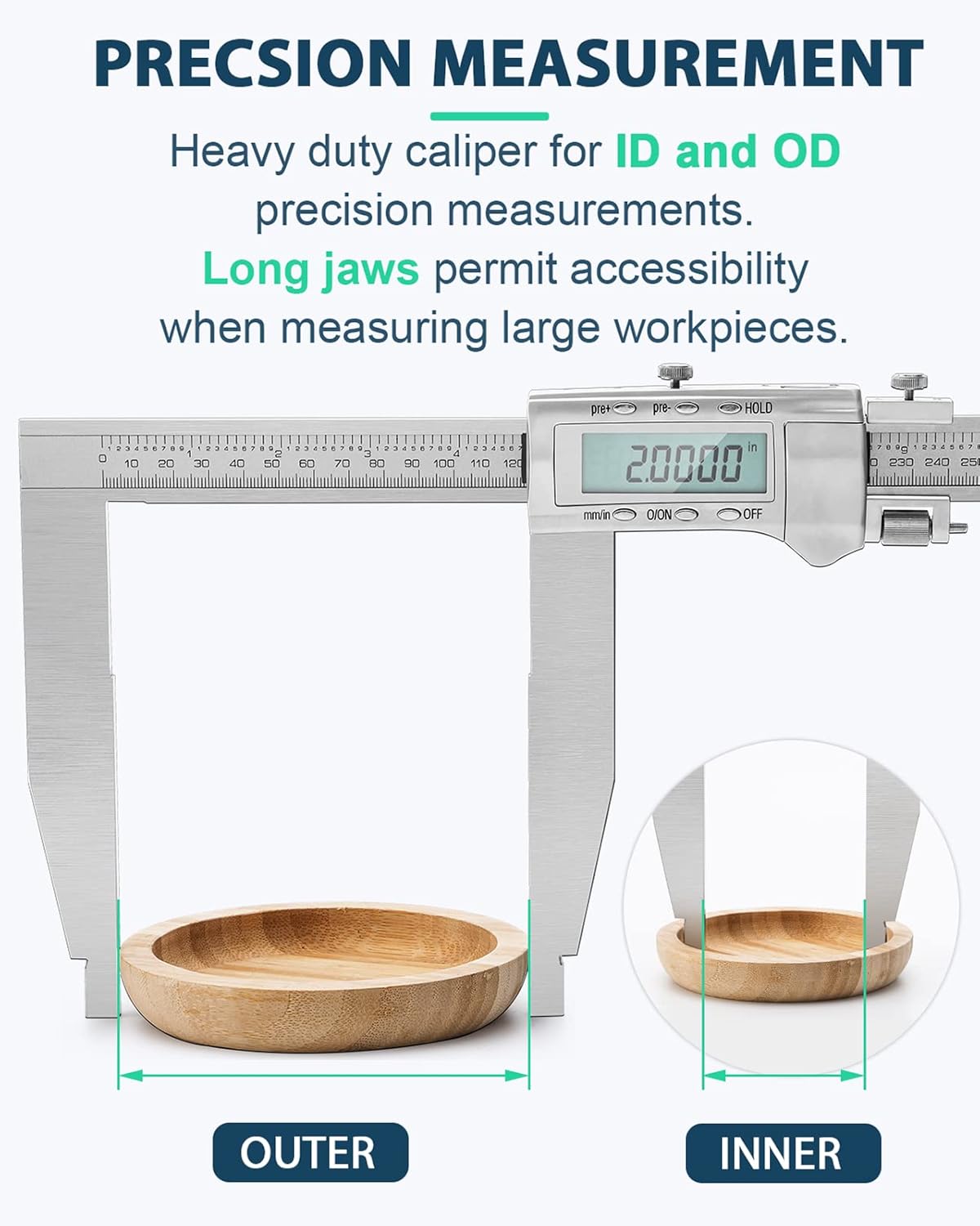 12 Inch Digital Caliper Measuring Tool N3893