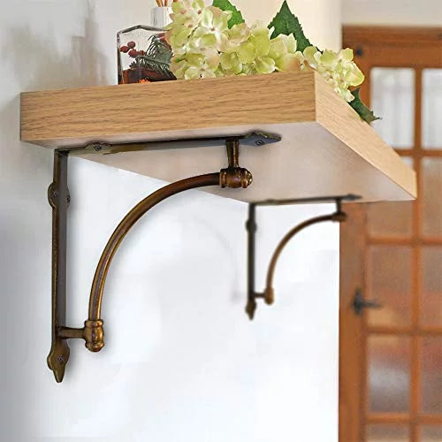 Cast Iron Shelf Brackets 2 Pack E512