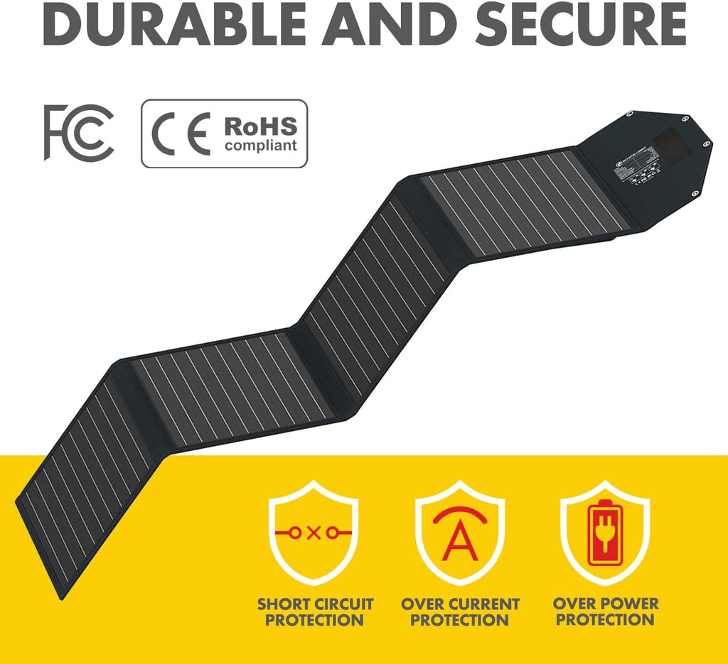 100W Foldable Waterproof Solar Panel Charger C940