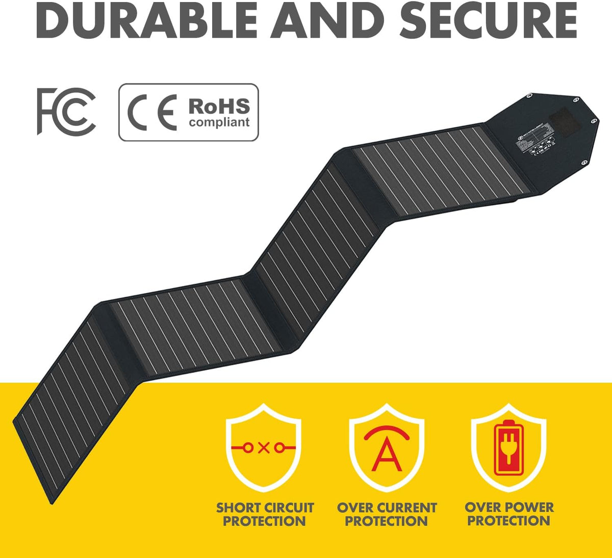 100W Foldable Waterproof Solar Panel Charger C940