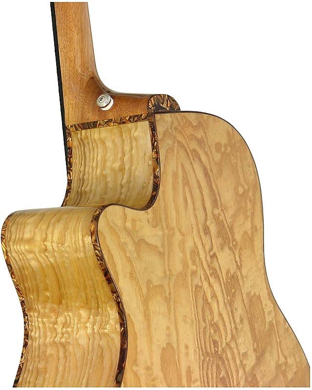 Quilt Ash Acoustic/Electric Guitar L6588