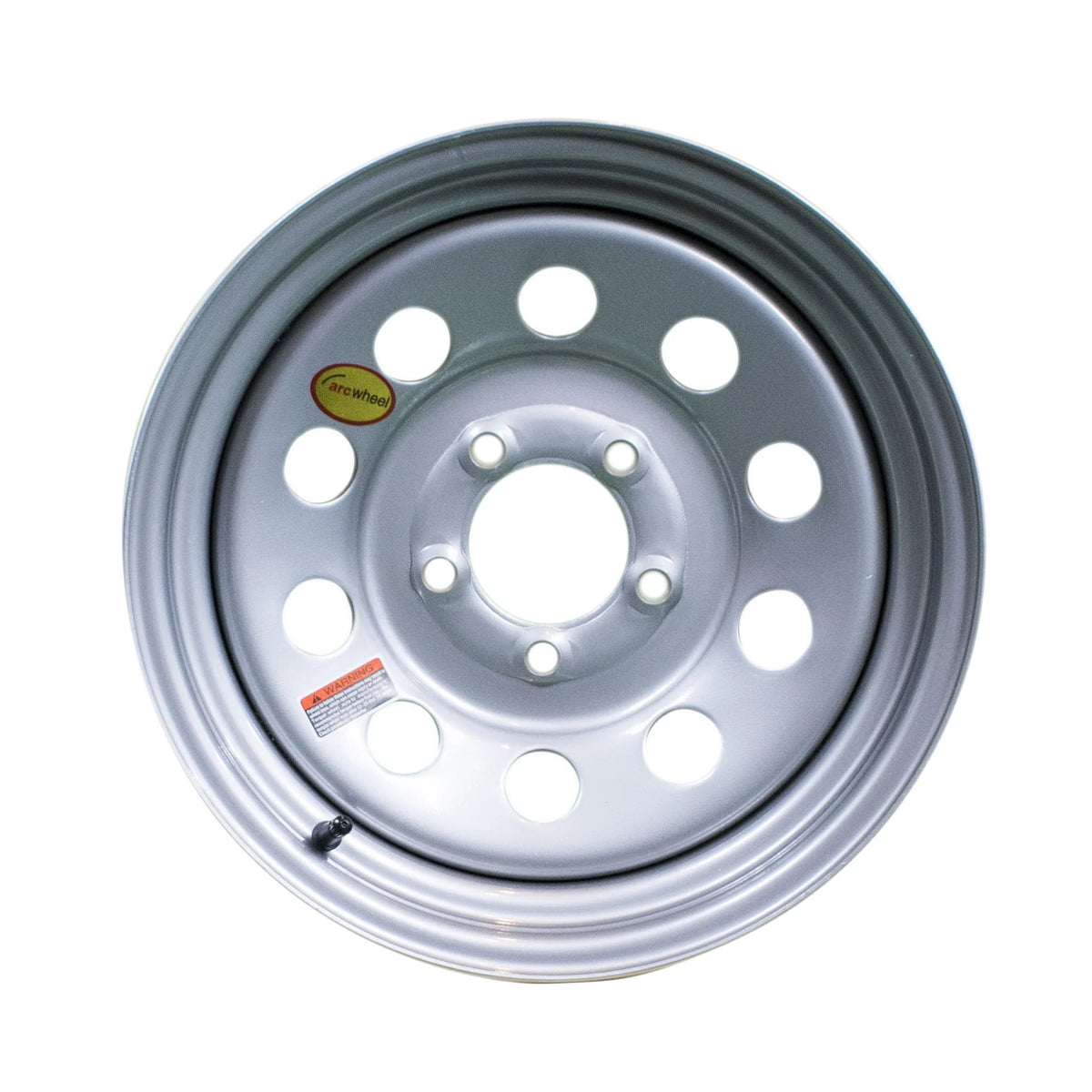 Silver Modular Steel Trailer Wheel 15 X 6 Rim 5 on 4.5 A39513