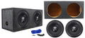 12" 4800w Car Audio Subwoofers with Sealed Sub Box Enclosure V770181