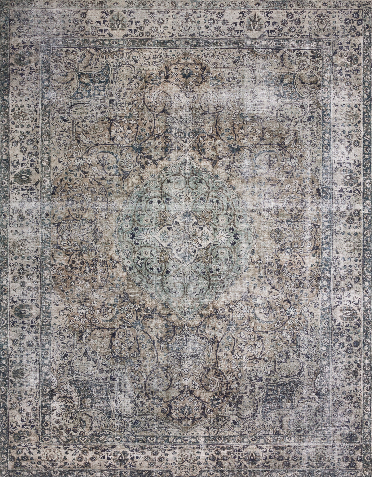 Taupe Stone Rug 2.5' x 7'6 M278451