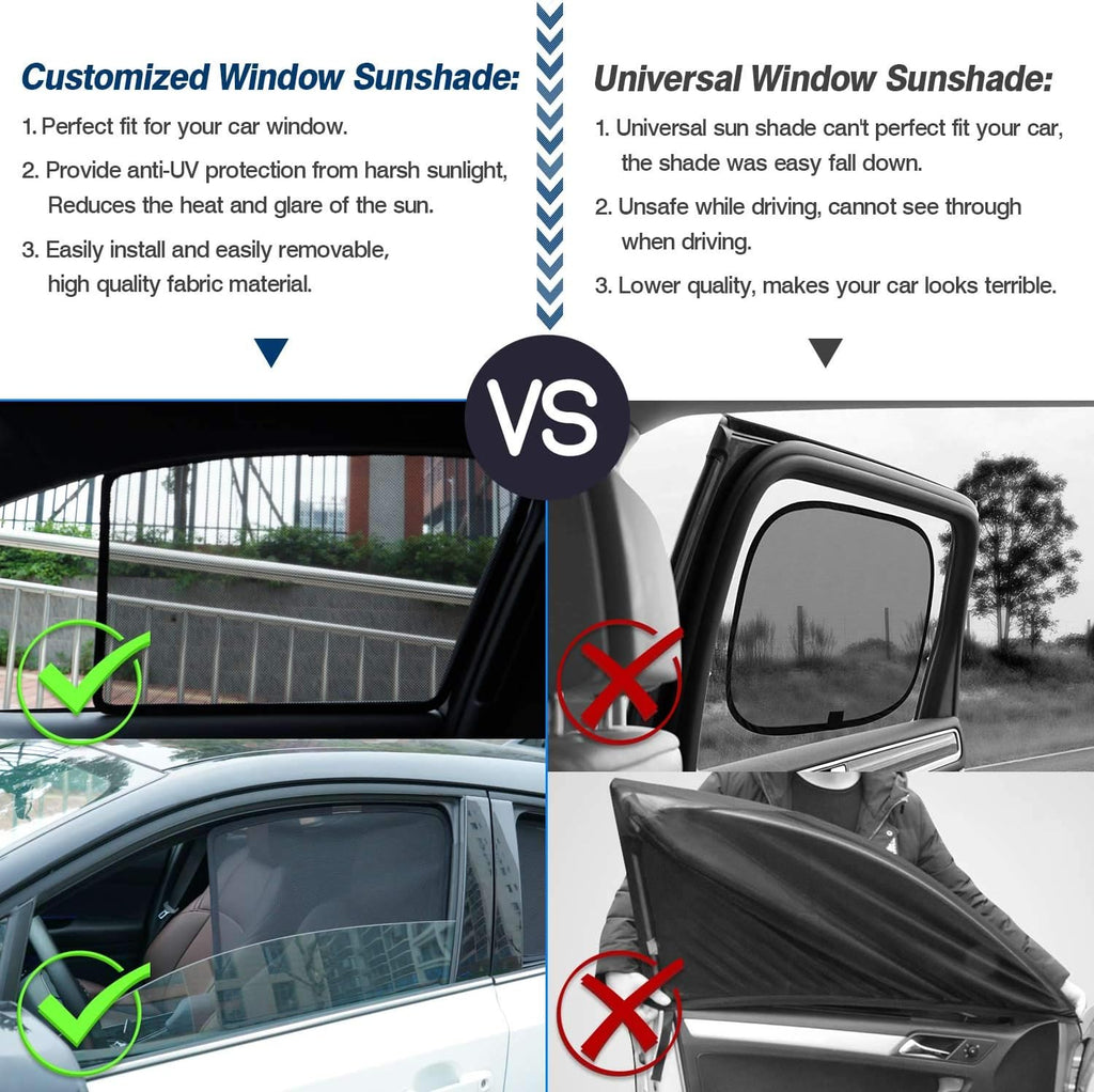Custom Fit Folding Side Window Sunshade 6 PCS M19341