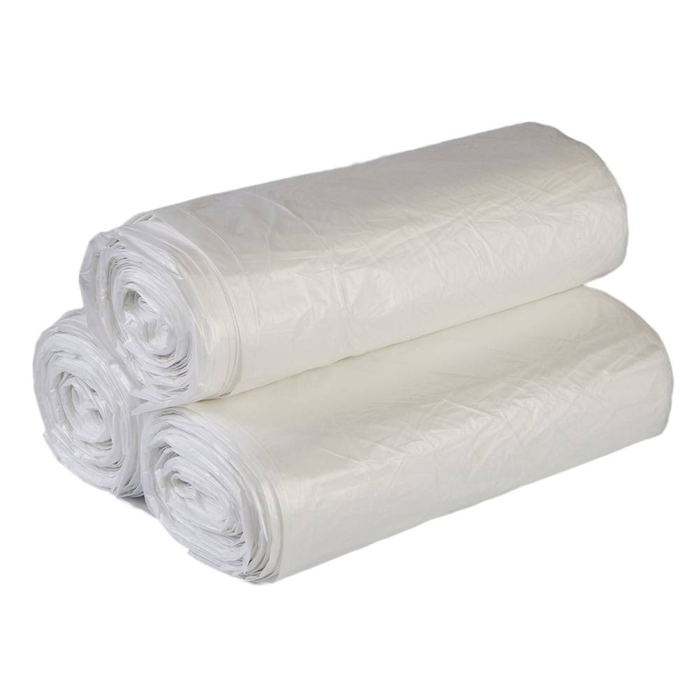 Clear 1.5 mil 38 inch x 58 inch LLDPE Can Liners, Pack of 100 L335