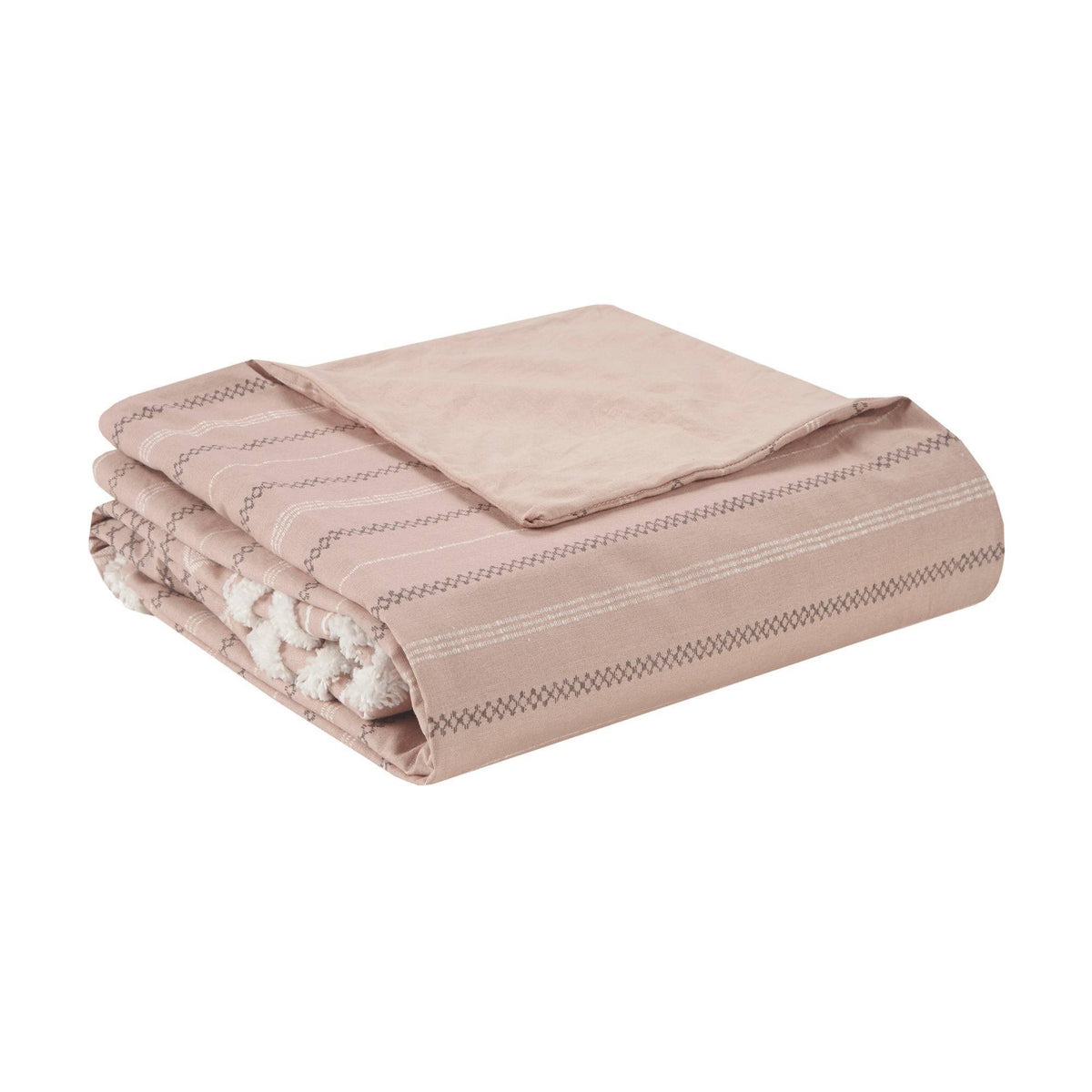 Blush King Cotton Duvet Cover Set Q27620